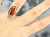 Art Deco Agate Filigree Ring