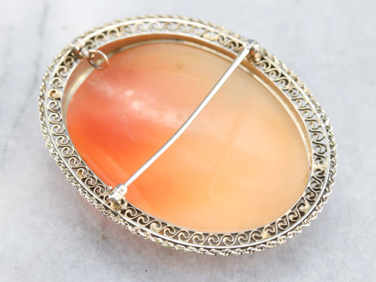 Art Deco Cameo Brooch or Pendant