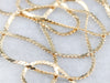 18 Karat Gold Flat Serpentine Chain