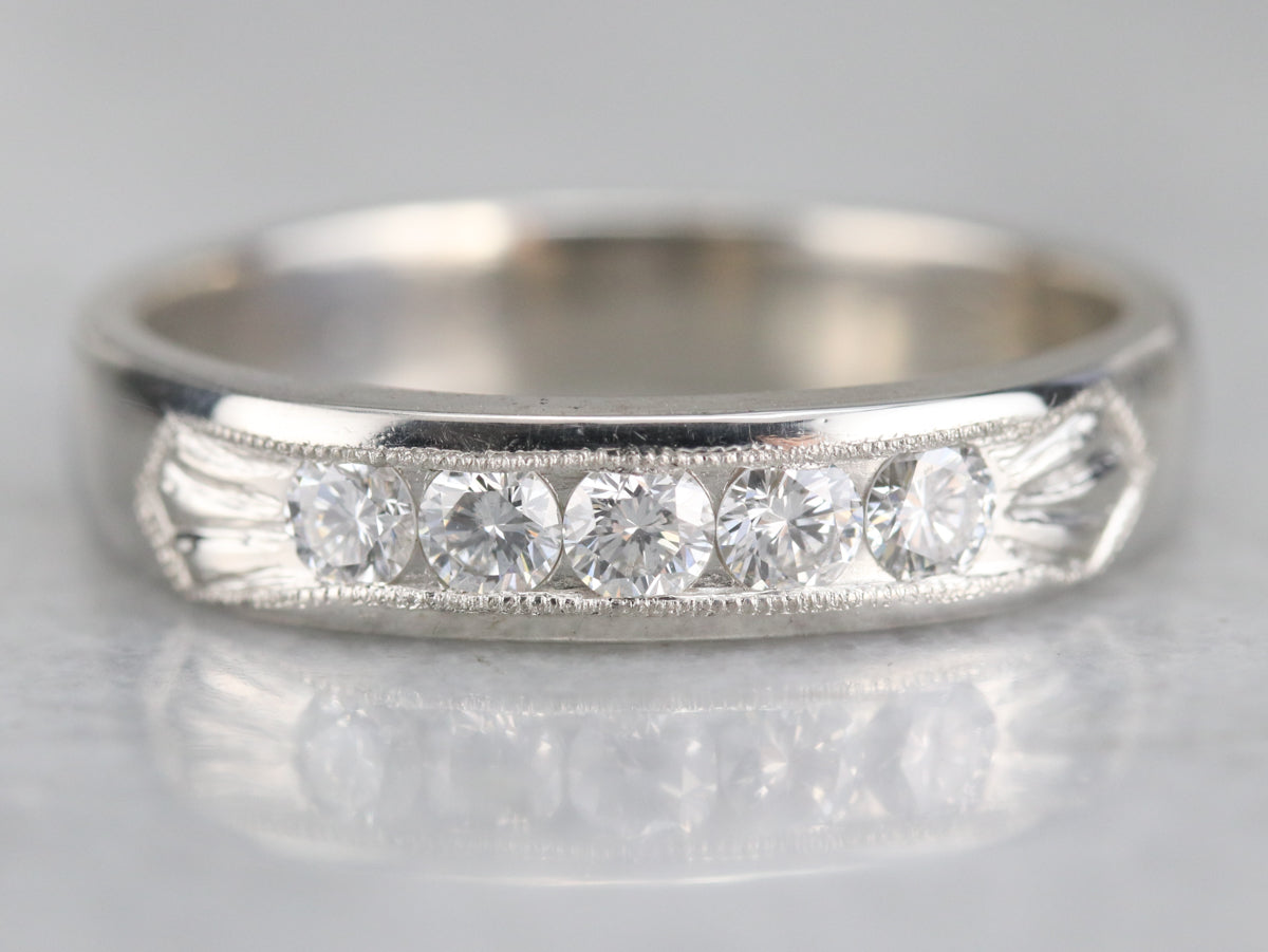 Men's Diamond Wedding Band