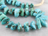 Turquoise Nugget Beaded Necklace
