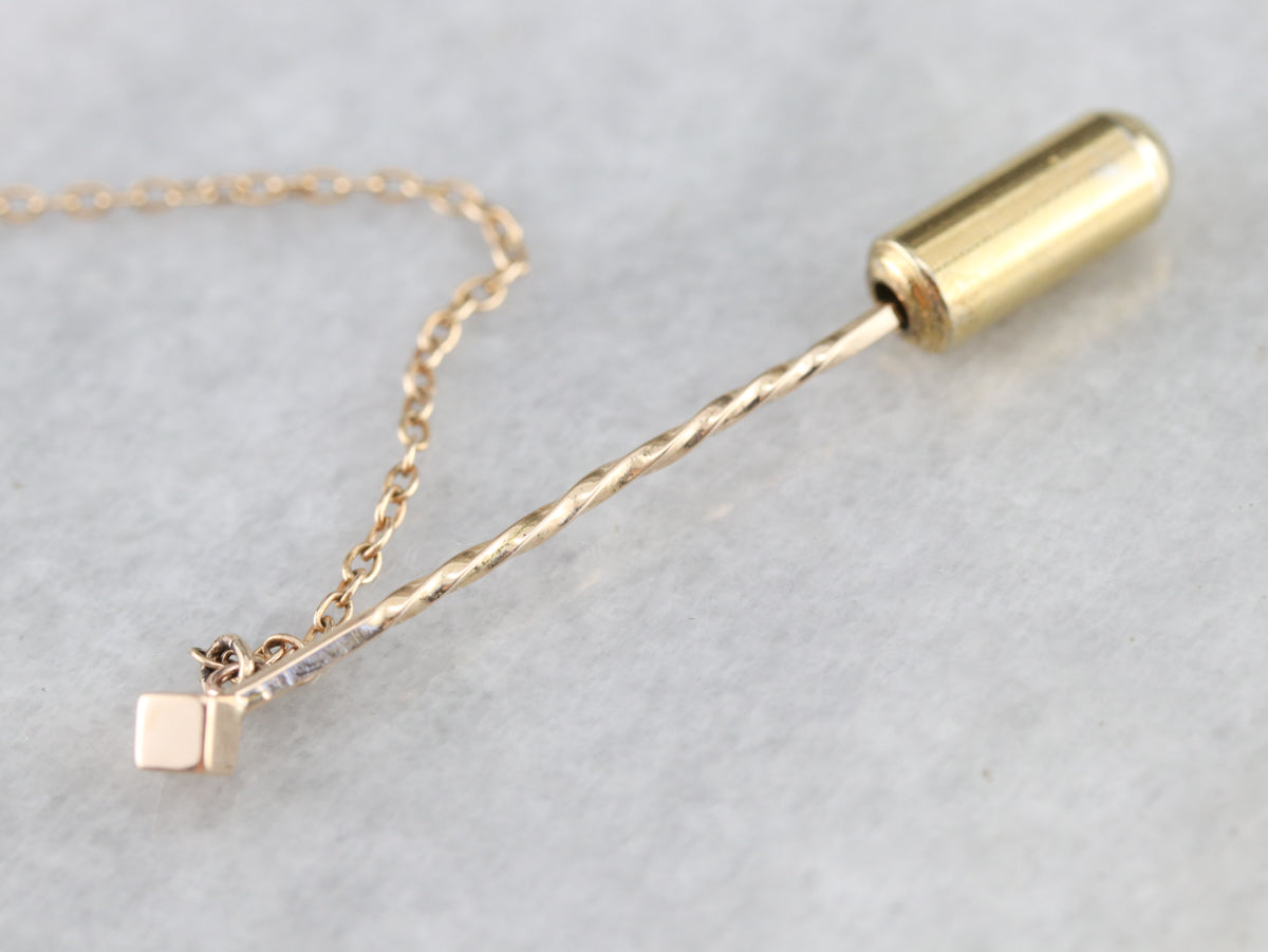 Antique Gold Cameo Brooch