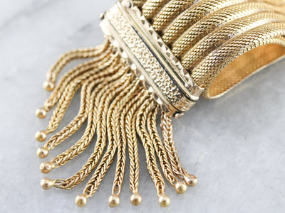 Victorian Seed Pearl Tassel Bracelet