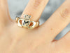 Classic Yellow Gold Claddagh Band