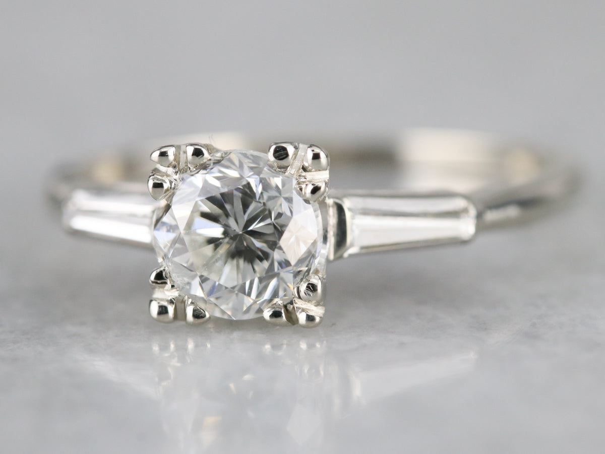 Stunning Retro Era Diamond Engagement Ring