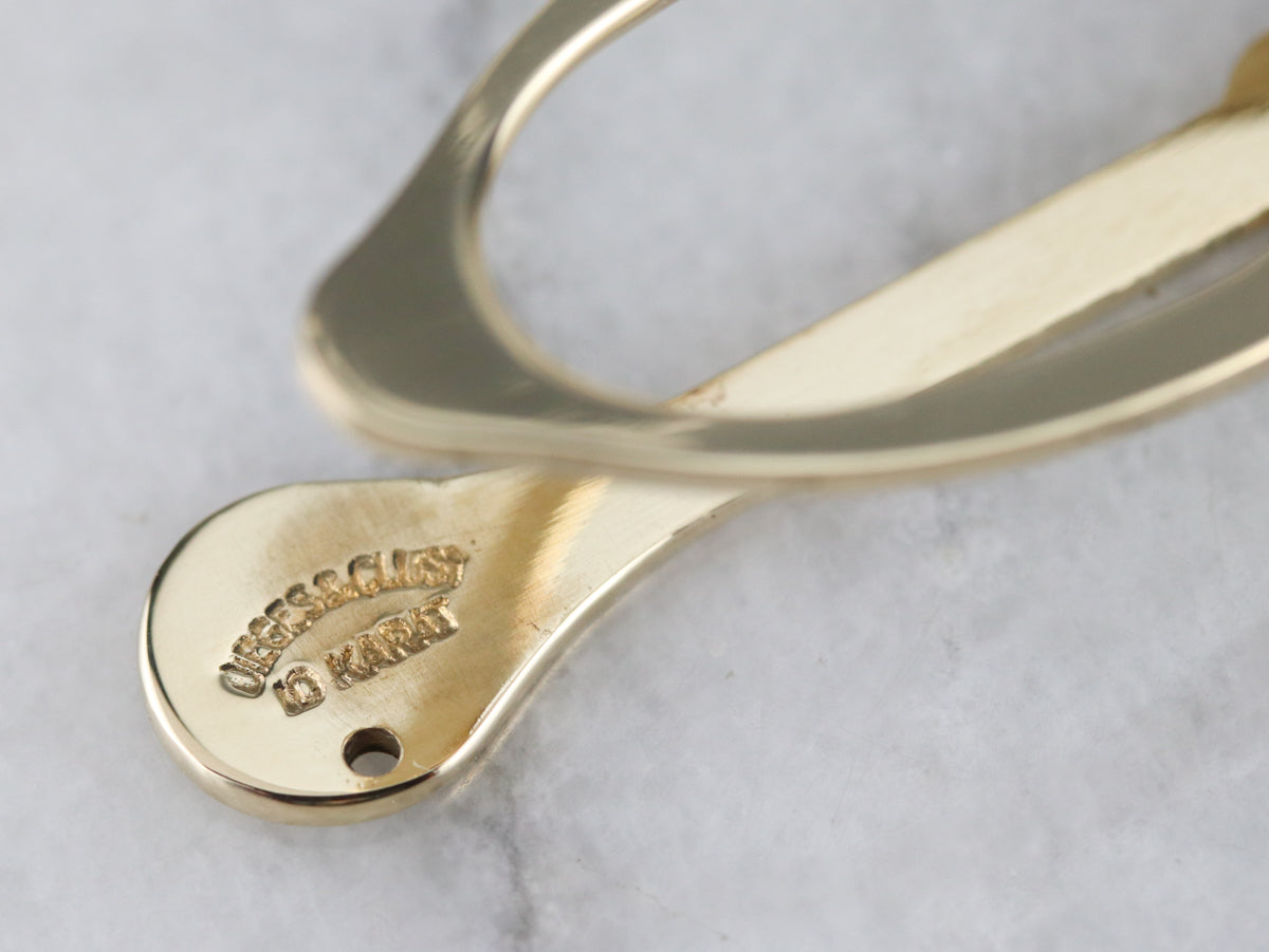 Gentleman's Vintage Gold Tie Bar