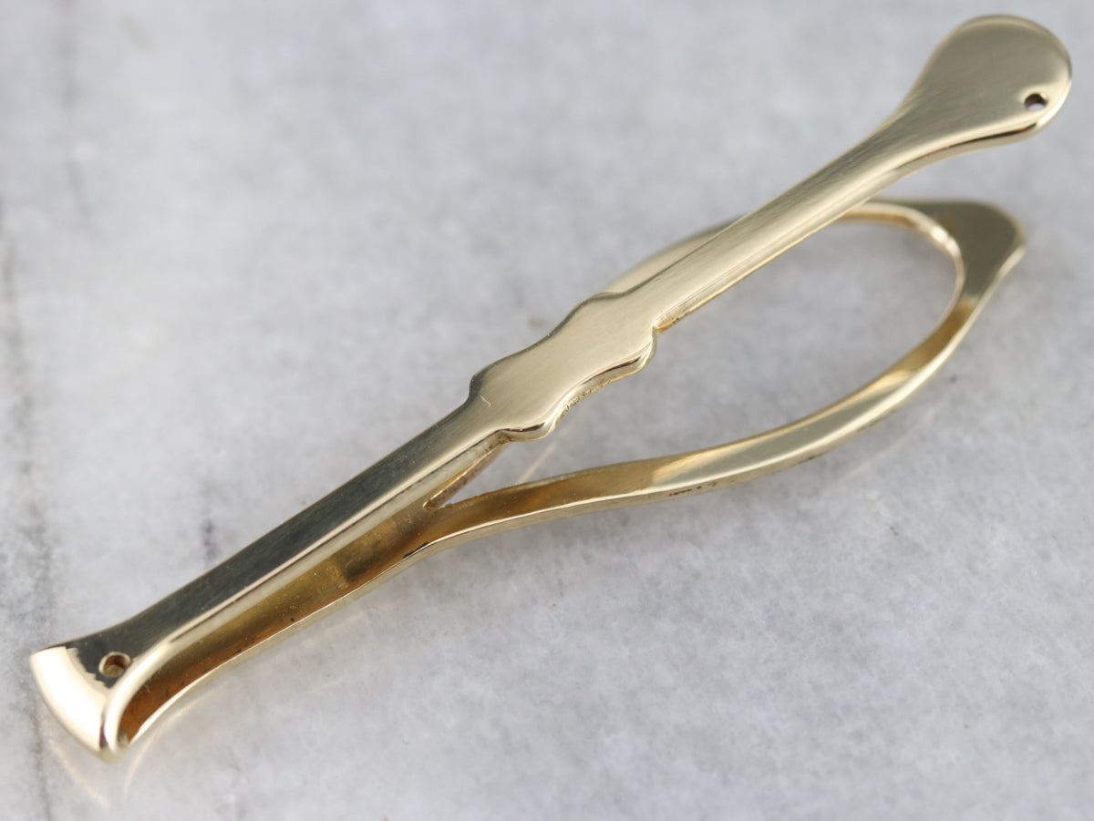 Gentleman's Vintage Gold Tie Bar