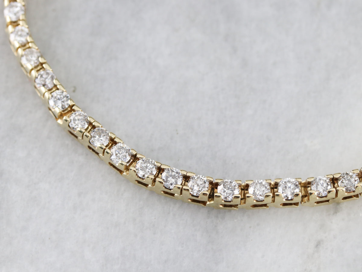 Vintage Diamond Tennis Bracelet