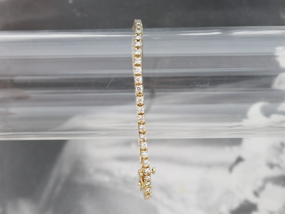 Vintage Diamond Tennis Bracelet