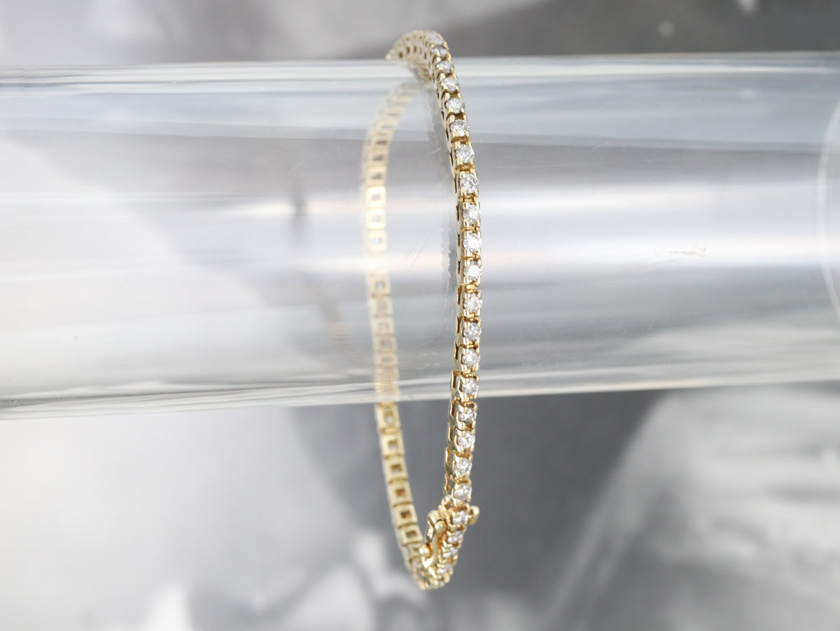Vintage Diamond Tennis Bracelet
