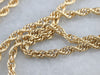 Gold Rope Twist Chain