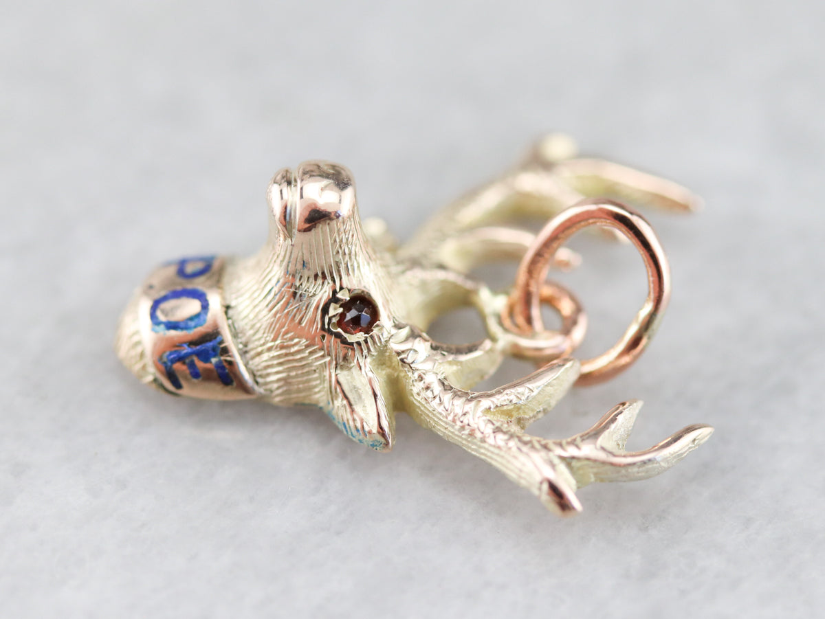 Men's Vintage Elks Club Pendant