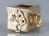 Vintage Gamblers Box Charm