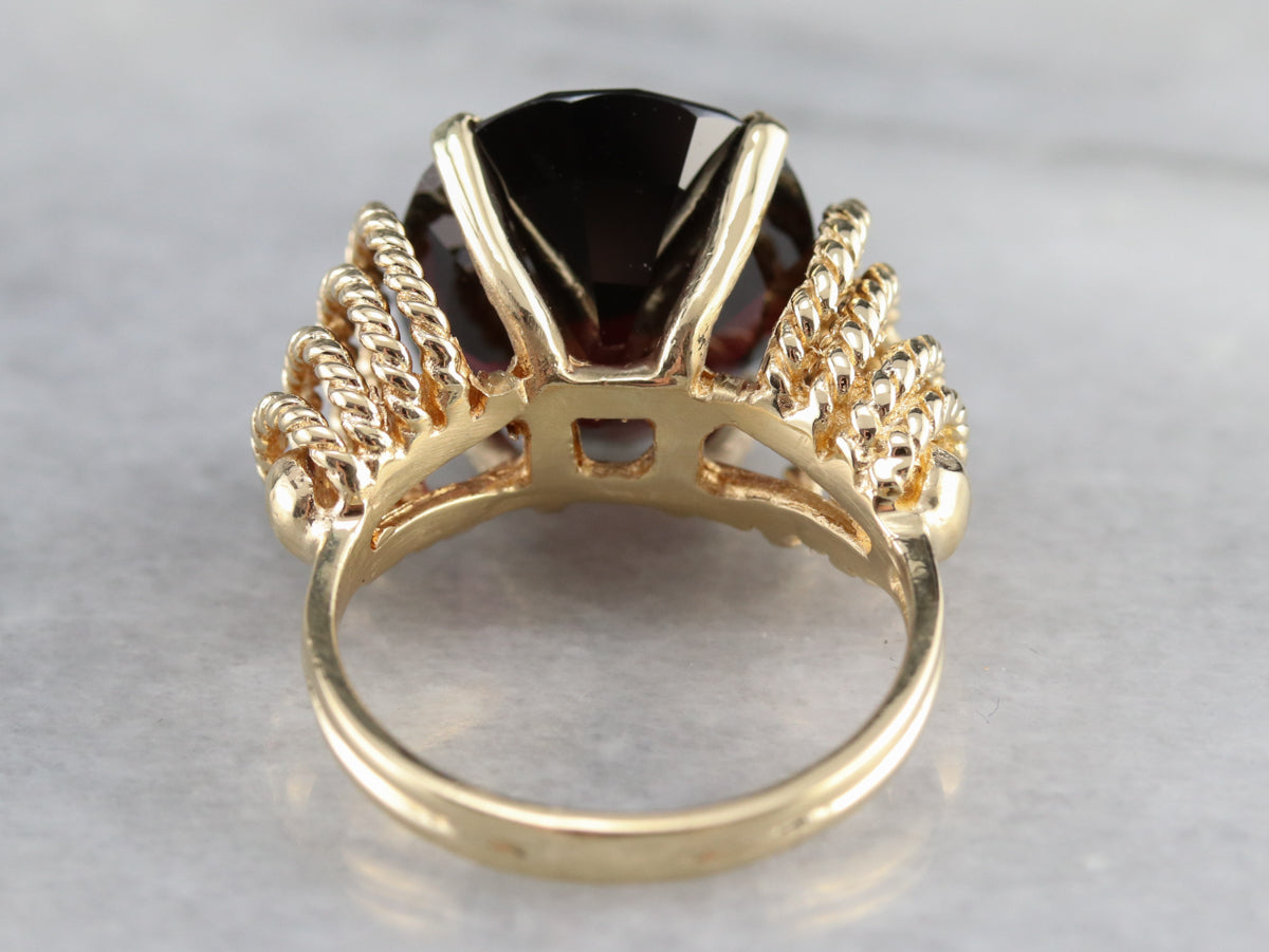 Vintage Pyrope Garnet Cocktail Ring