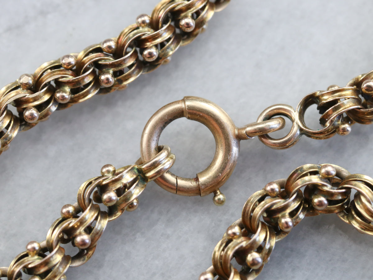 Ornate Victorian Gold Chain