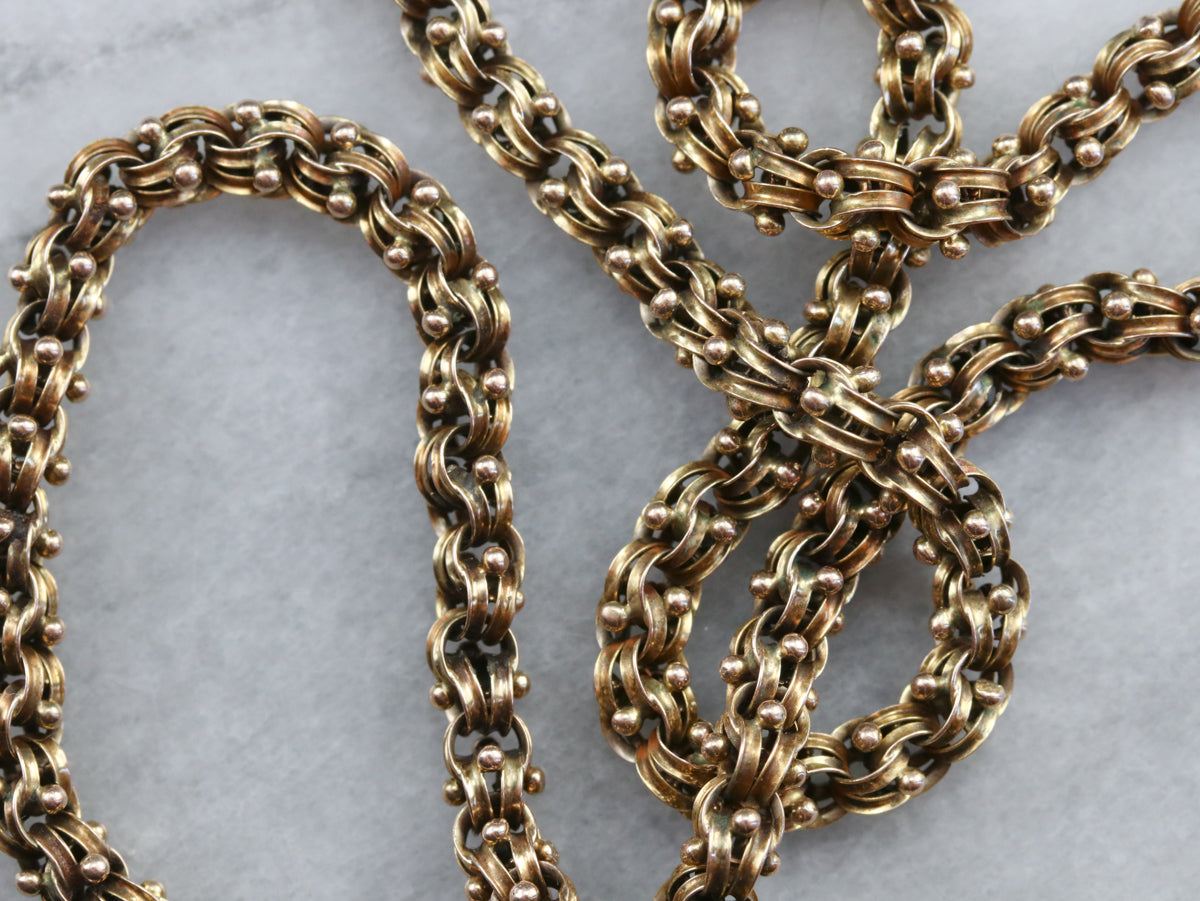 Ornate Victorian Gold Chain