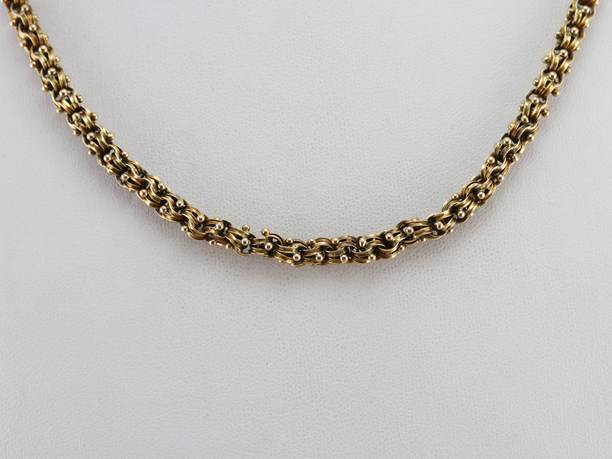 Ornate Victorian Gold Chain