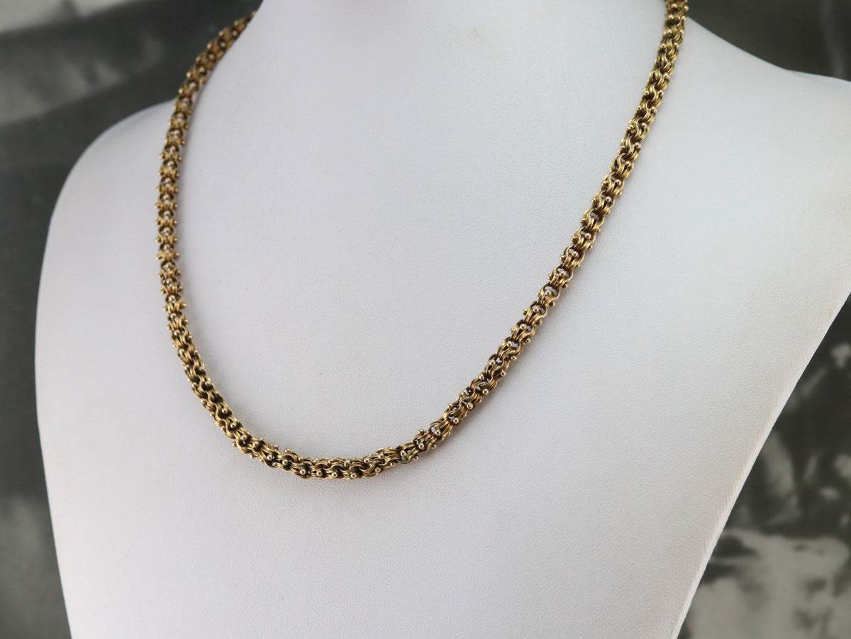 Ornate Victorian Gold Chain