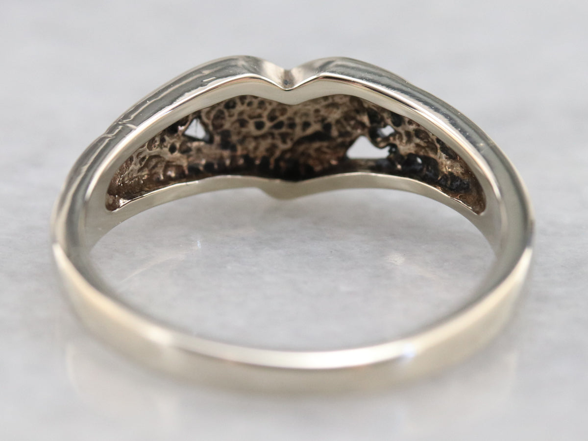 Sweetheart Gold Signet Ring