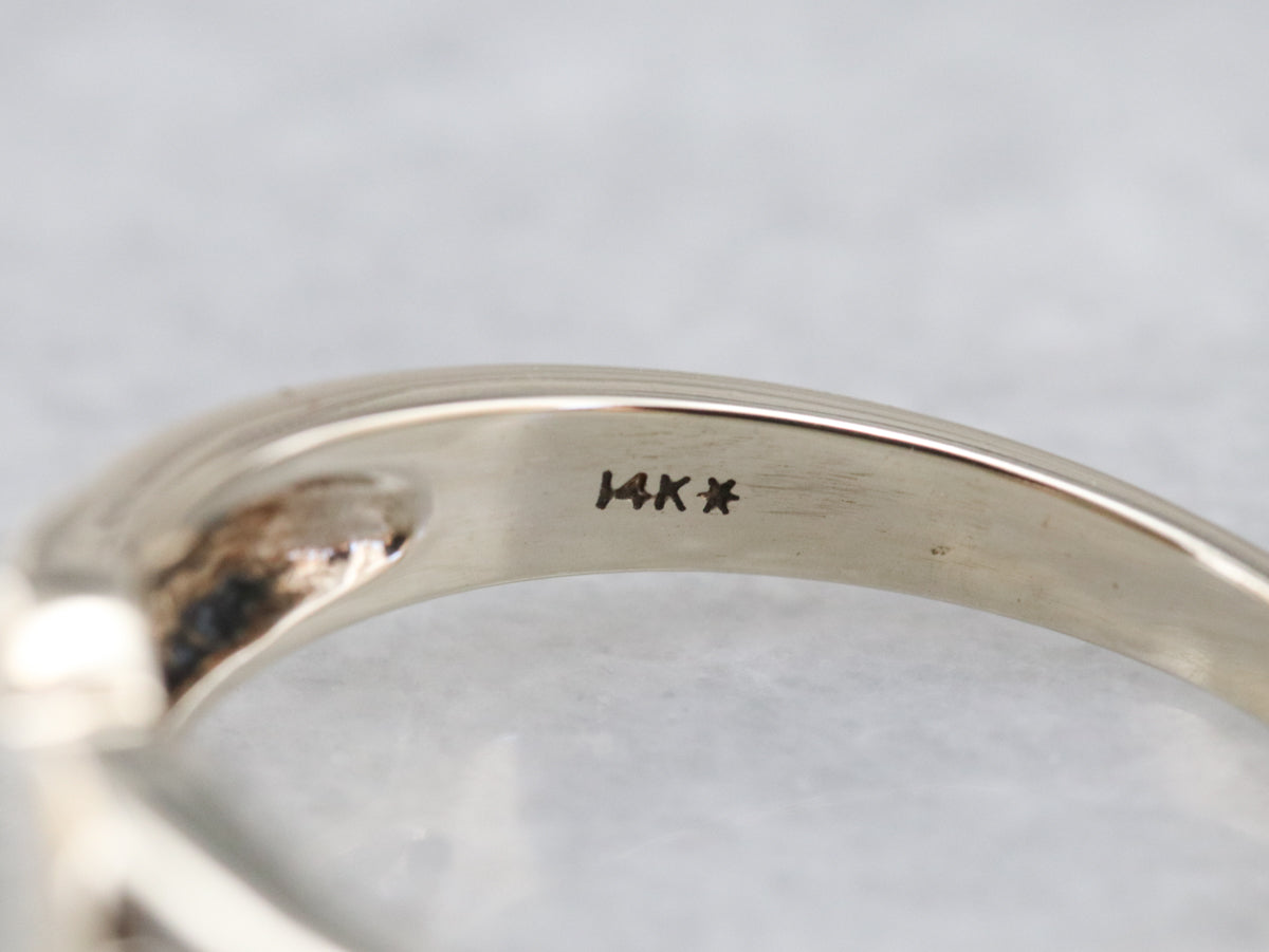 Sweetheart Gold Signet Ring