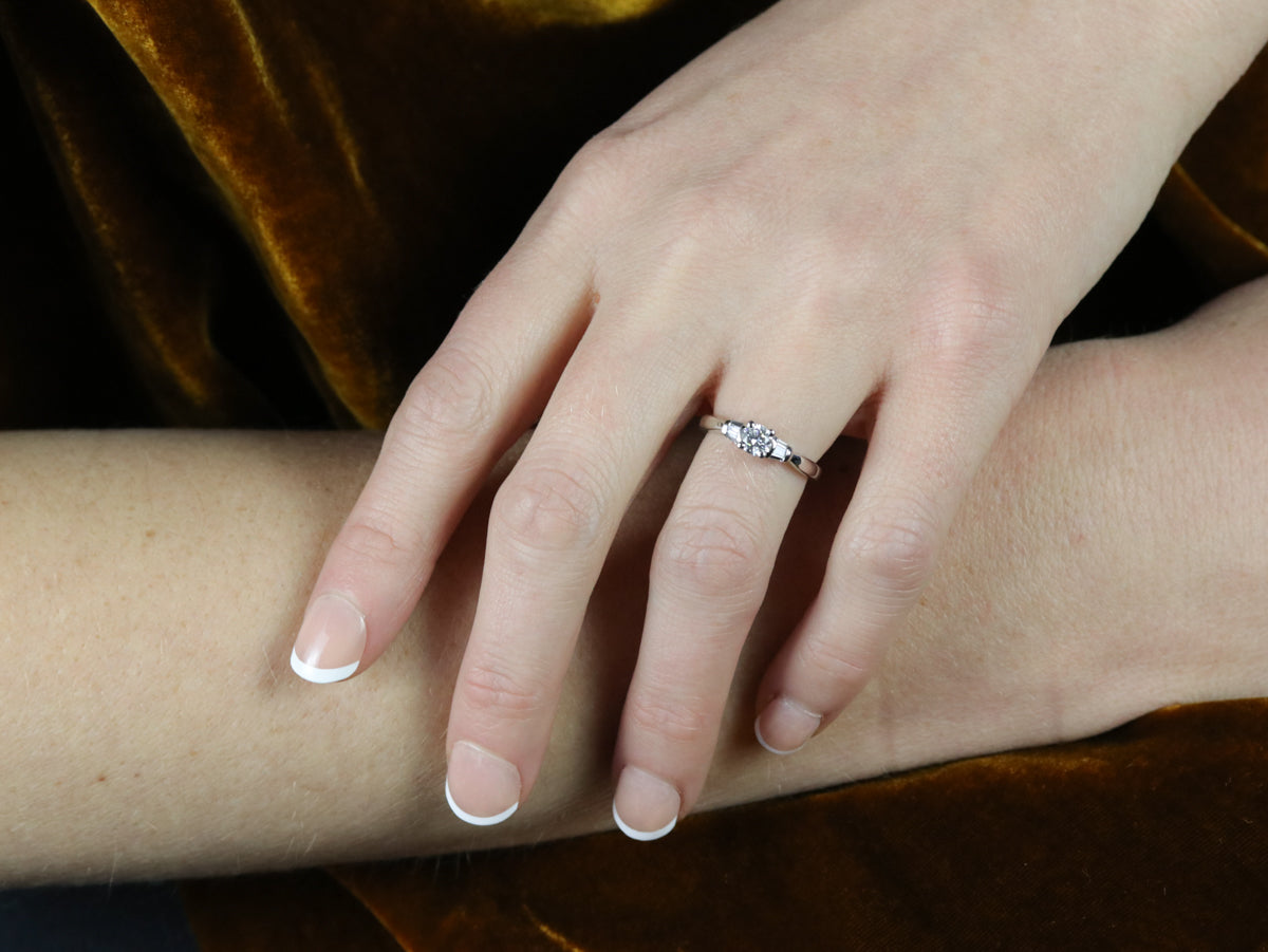 Platinum Diamond Engagement Ring