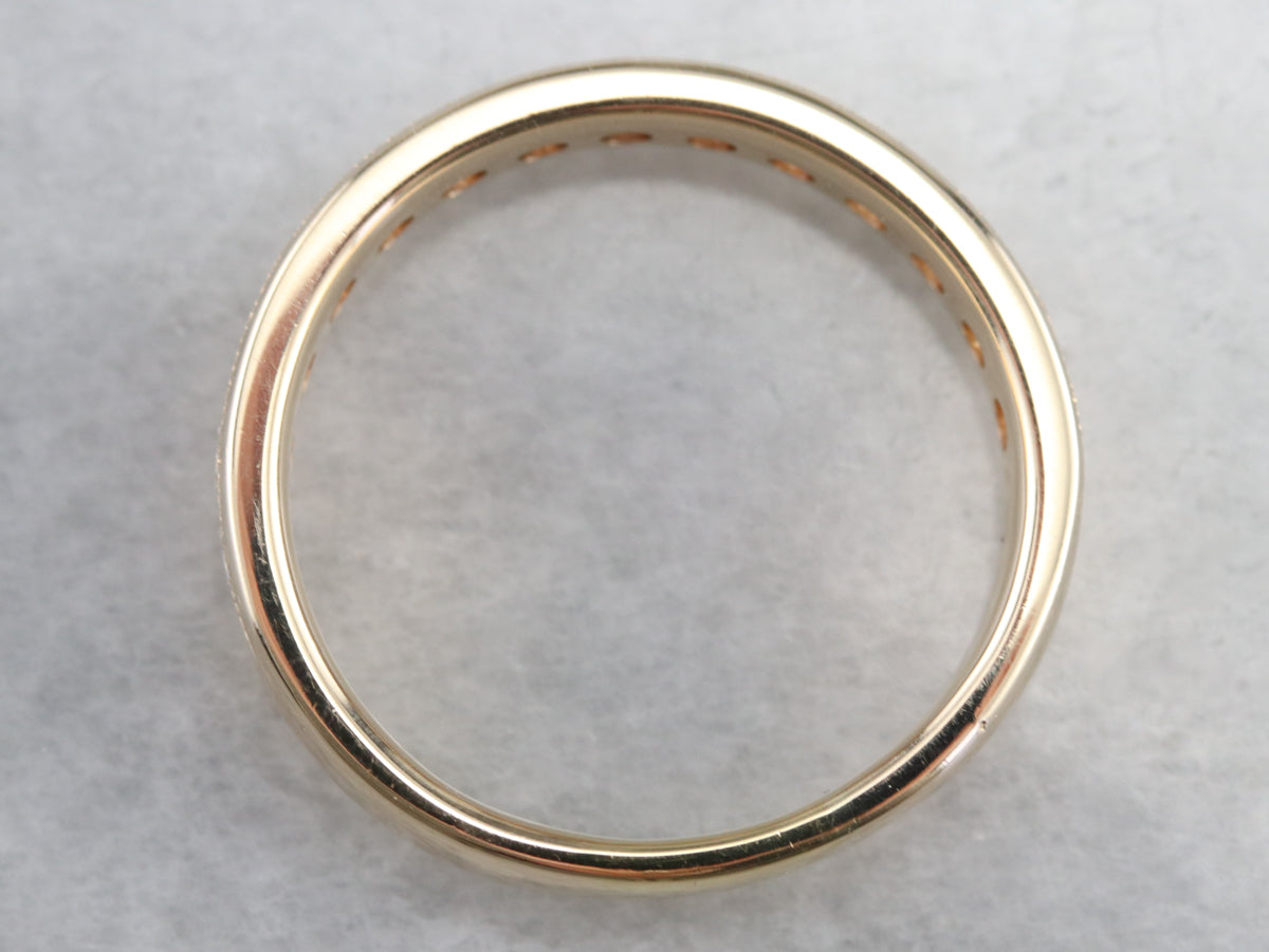 Channel Set Diamond Band