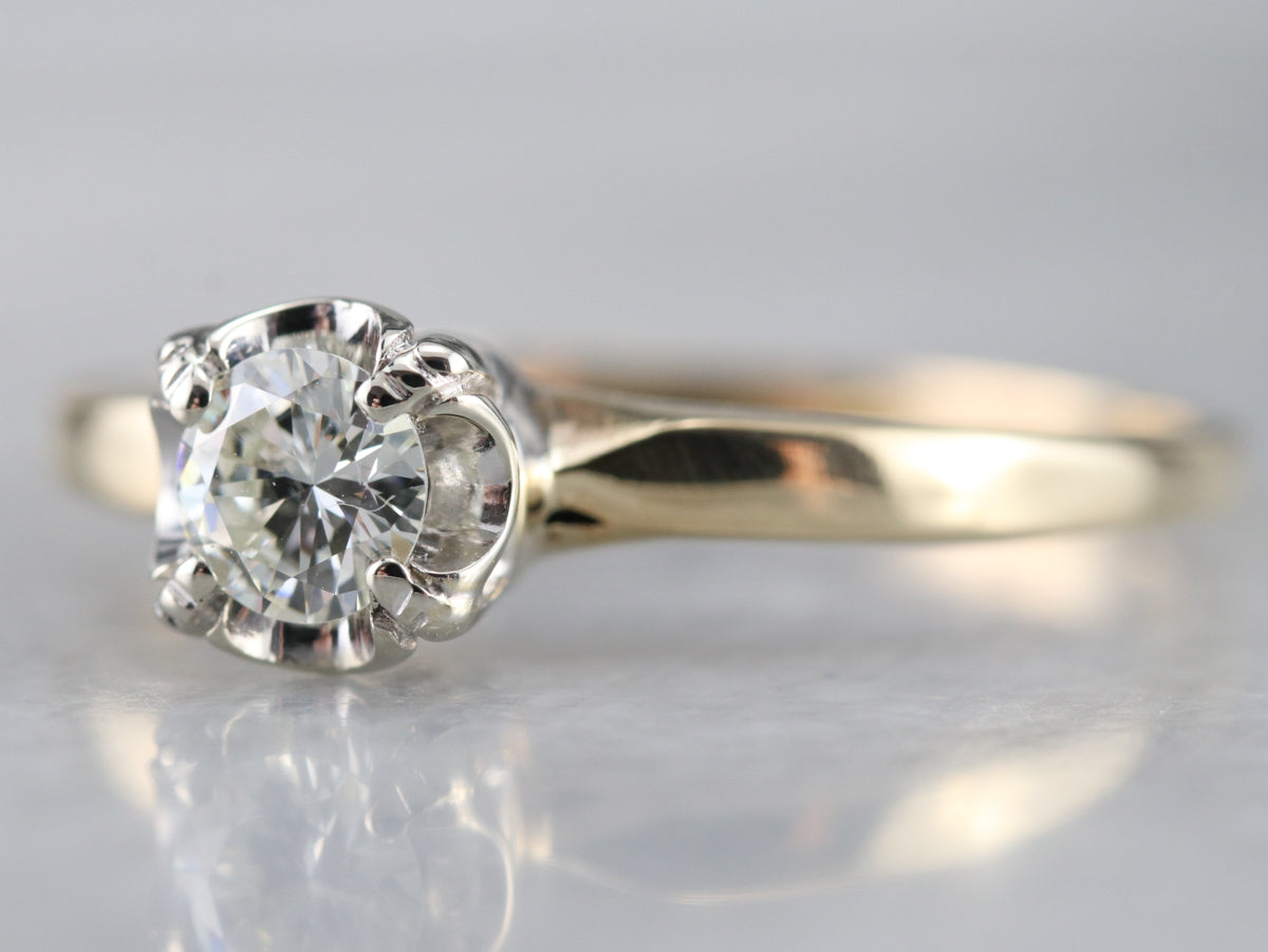Vintage Diamond Engagement Ring