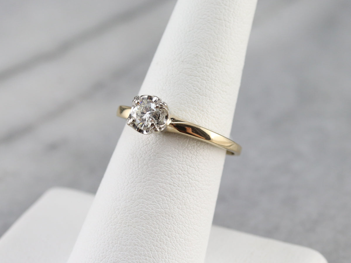 Vintage Diamond Engagement Ring