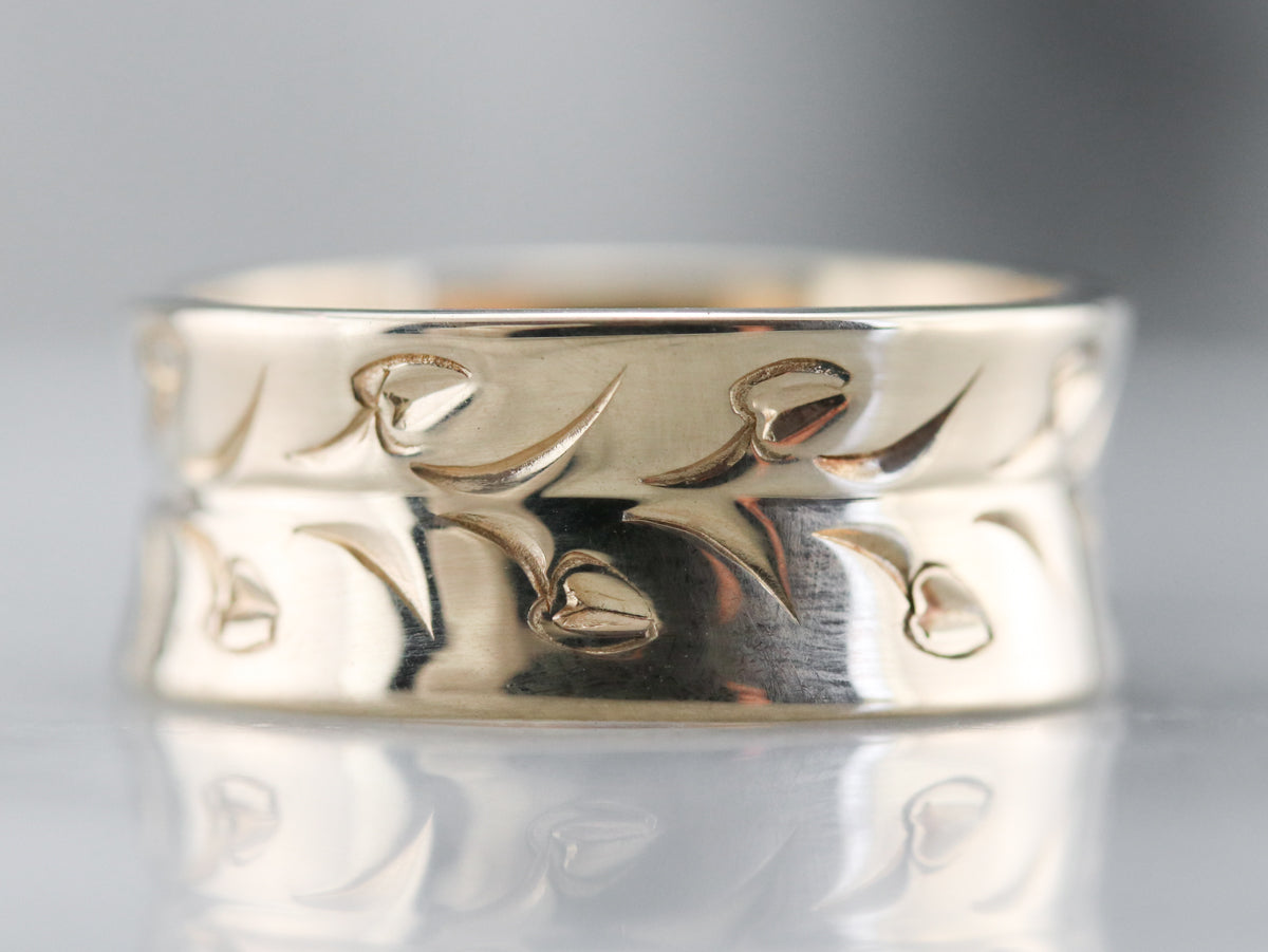 Vintage Gold Botanical Band