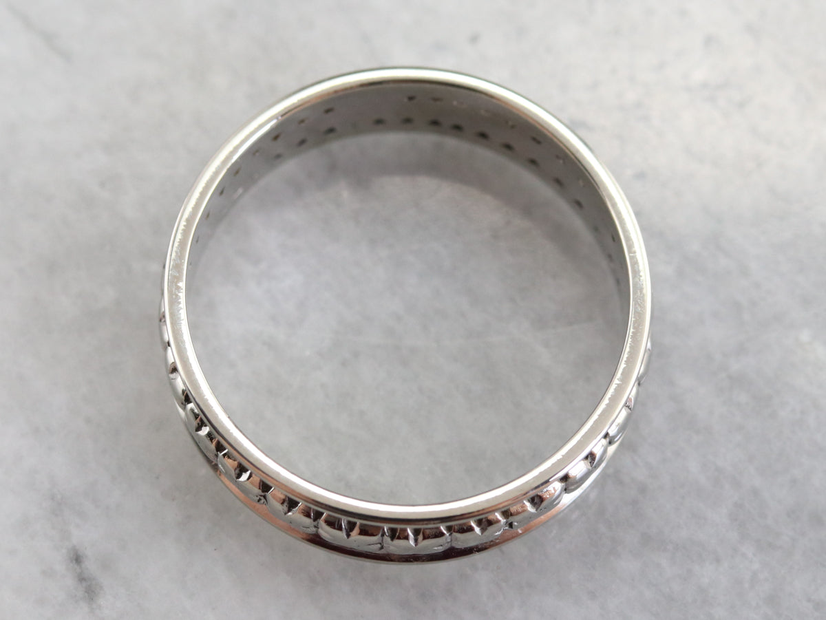 Vintage Forget Me Not Pattern Band