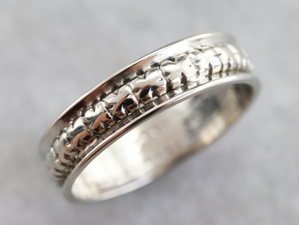 Vintage Forget Me Not Pattern Band