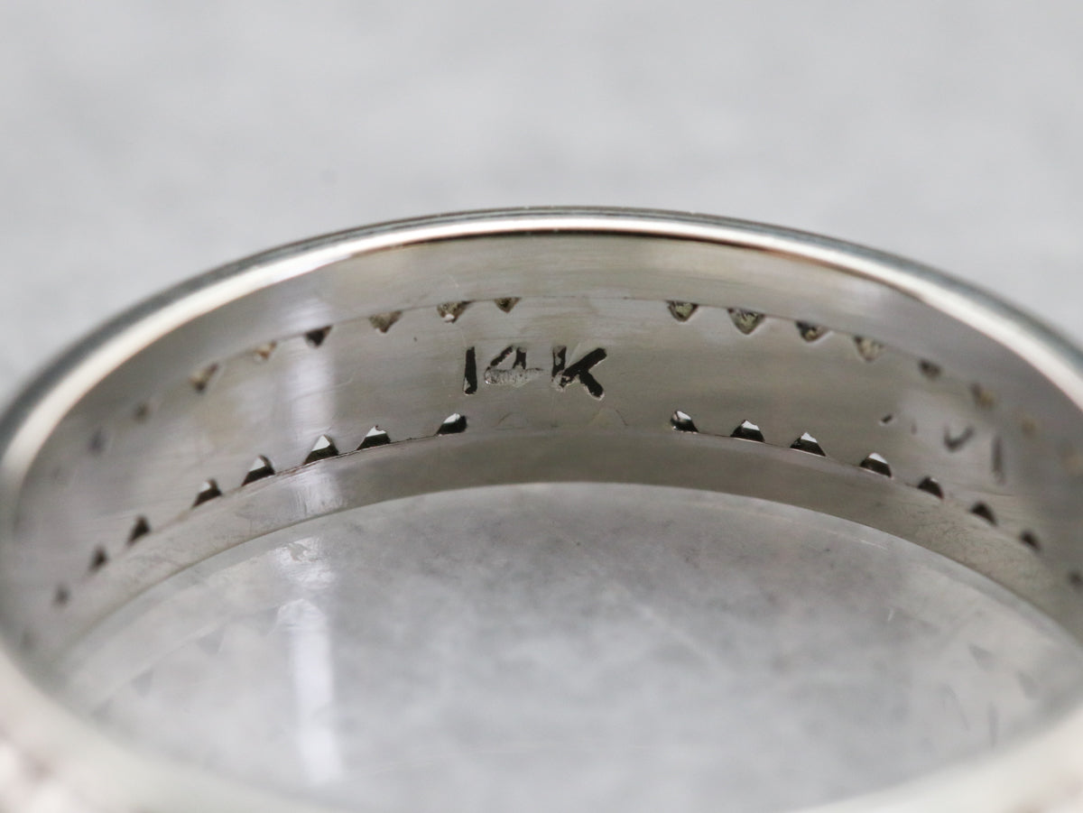 Vintage Forget Me Not Pattern Band