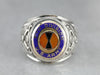 Seventh Division Army Sterling Silver Men's Ring