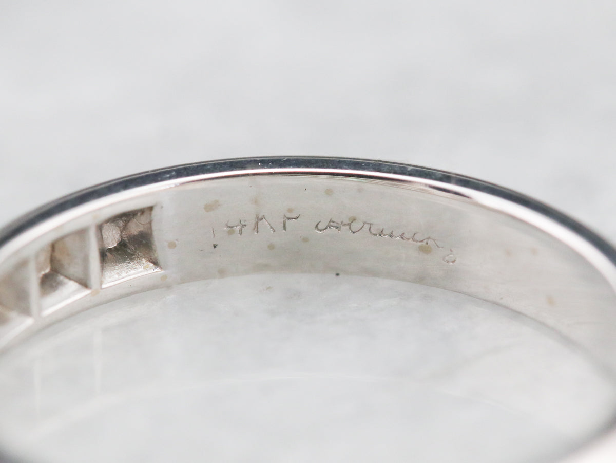 Princess Cut Diamond Band