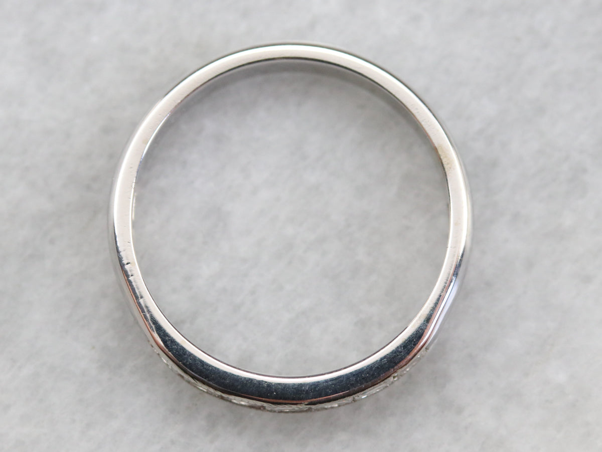 Princess Cut Diamond Band