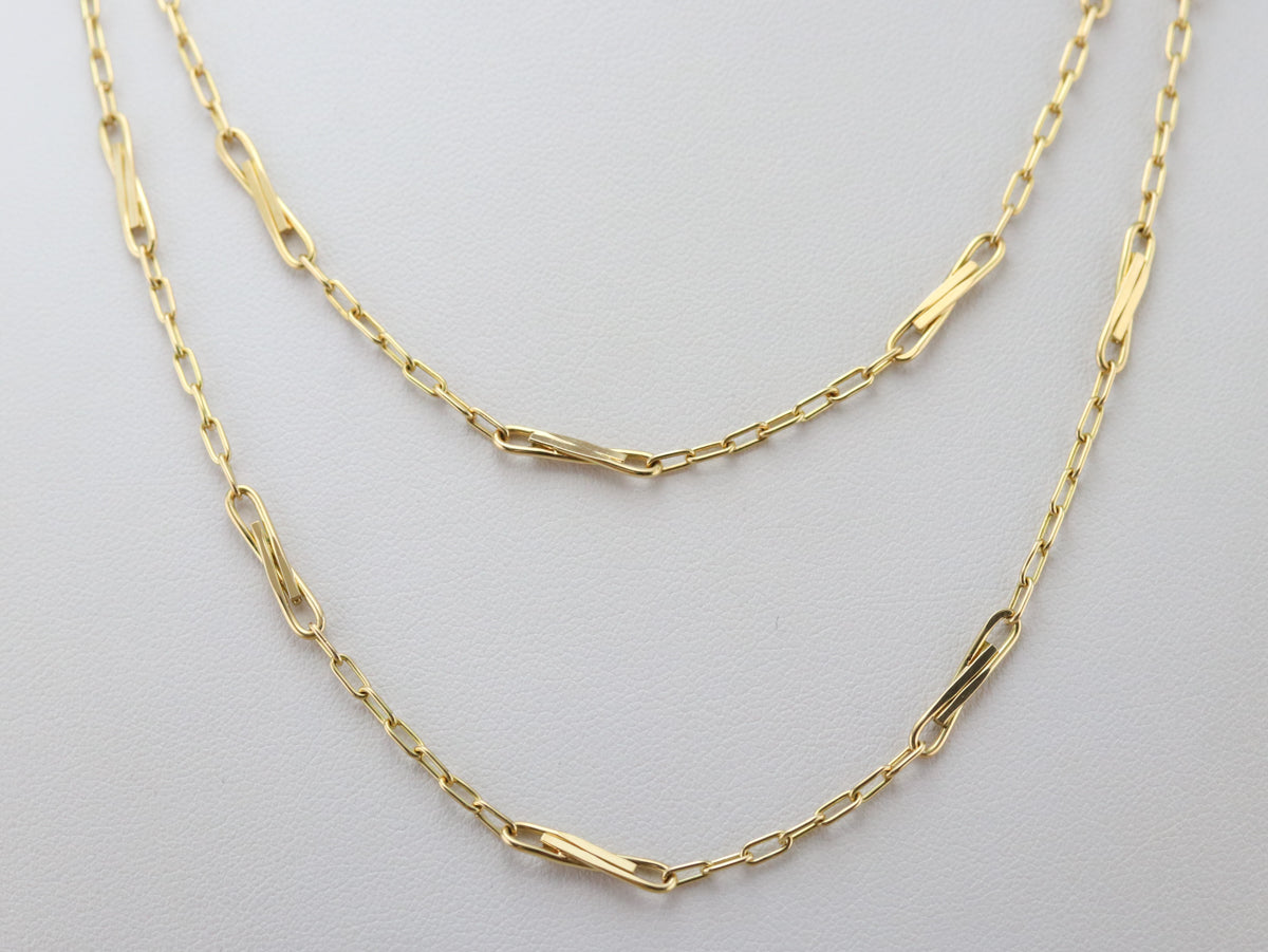 Italian Gold Decorative Chain