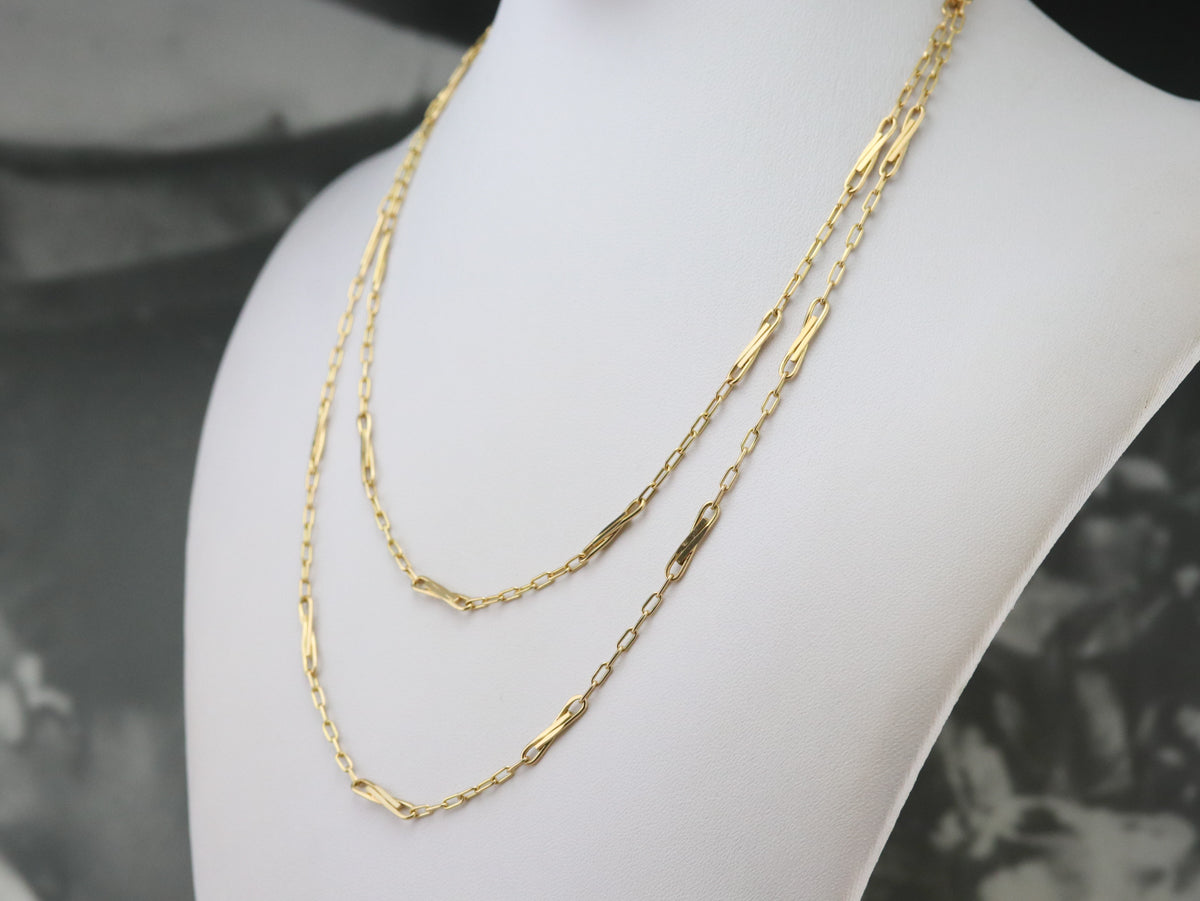 Italian Gold Decorative Chain