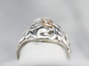 Mixed Era Diamond Filigree Ring