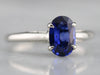Classic Oval Sapphire Engagement Ring