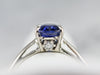 Classic Oval Sapphire Engagement Ring