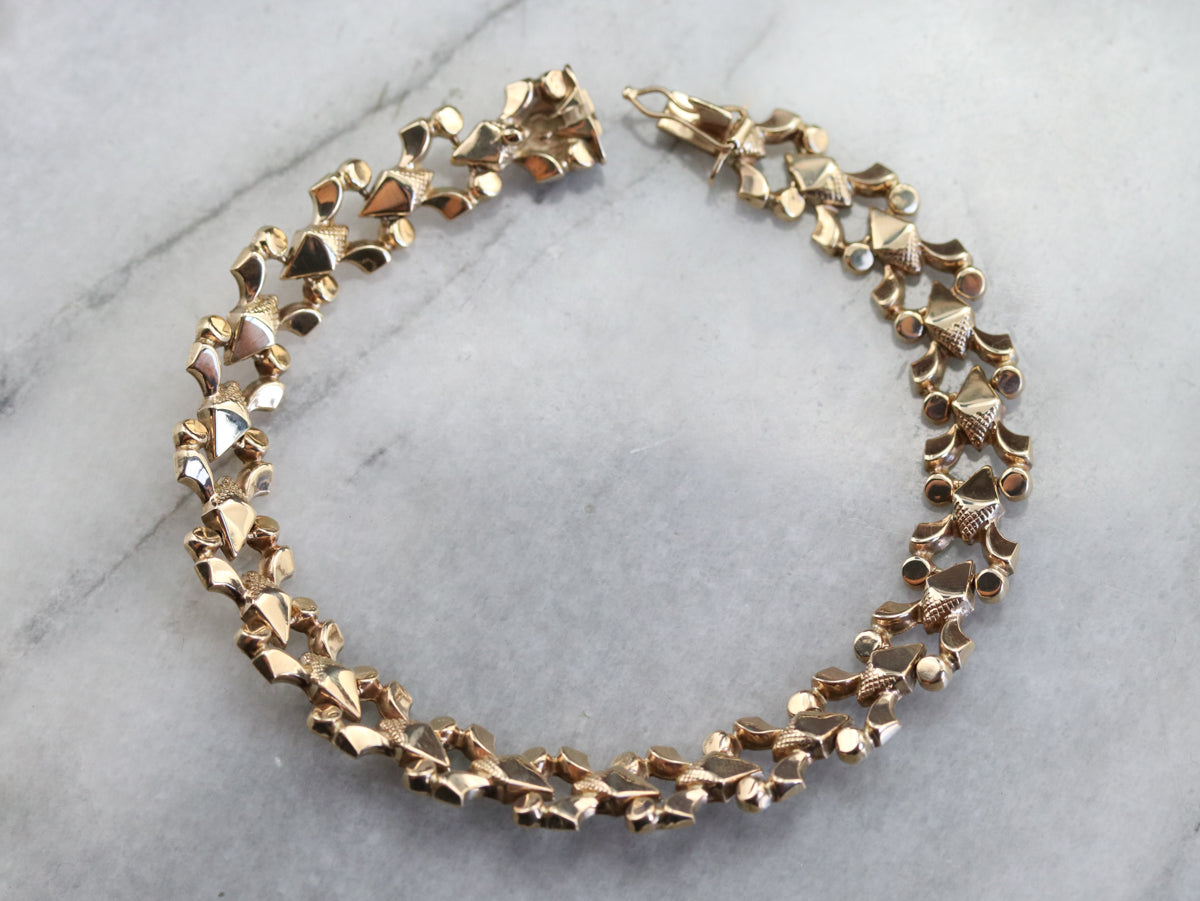 Victorian Revival Link Bracelet
