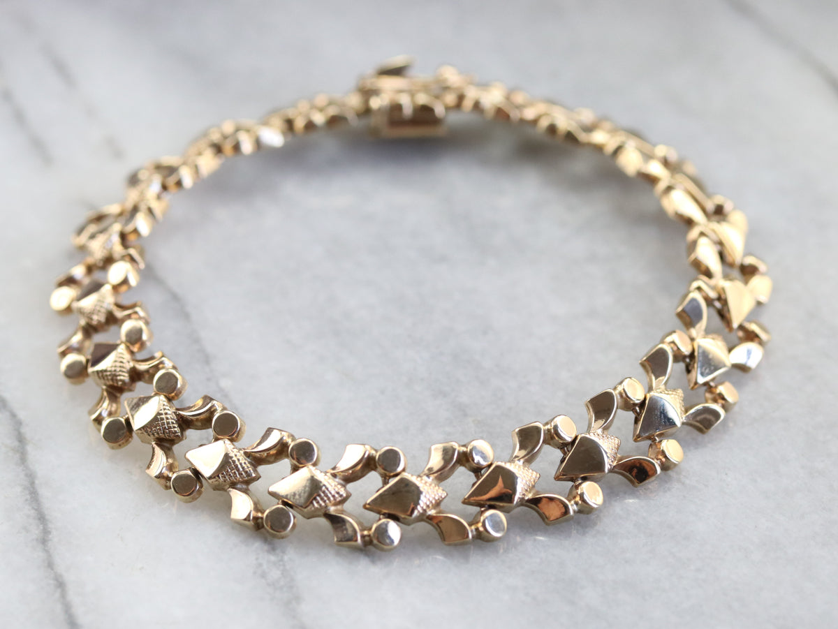 Victorian Revival Link Bracelet