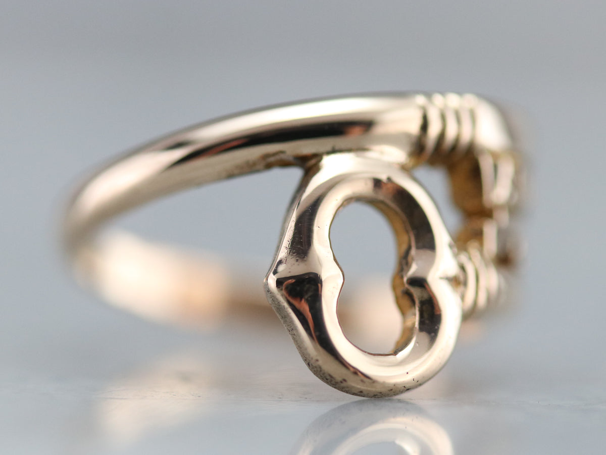 Vintage Kappa Kappa Gamma Sorority Key Ring