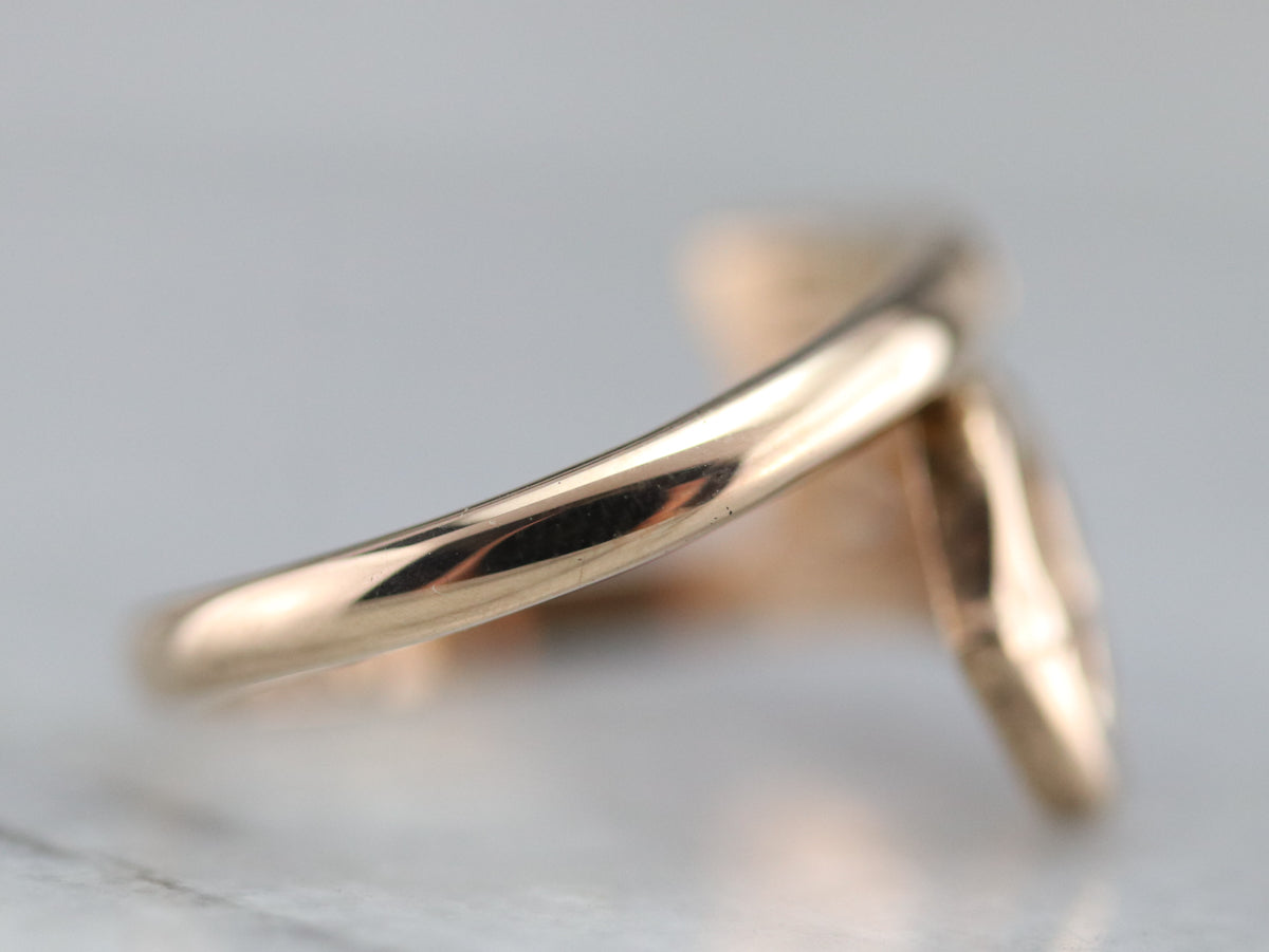 Vintage Kappa Kappa Gamma Sorority Key Ring