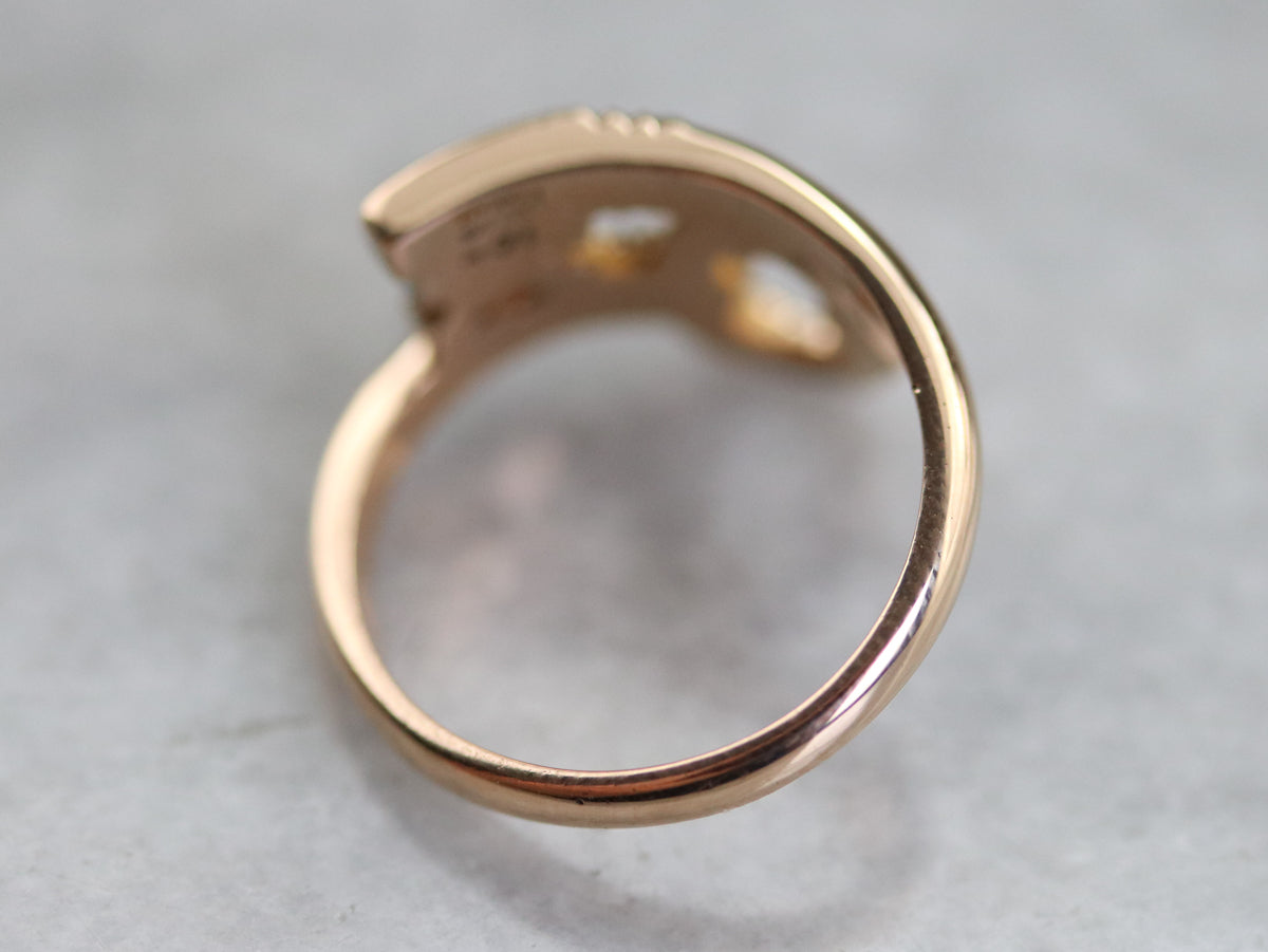 Vintage Kappa Kappa Gamma Sorority Key Ring