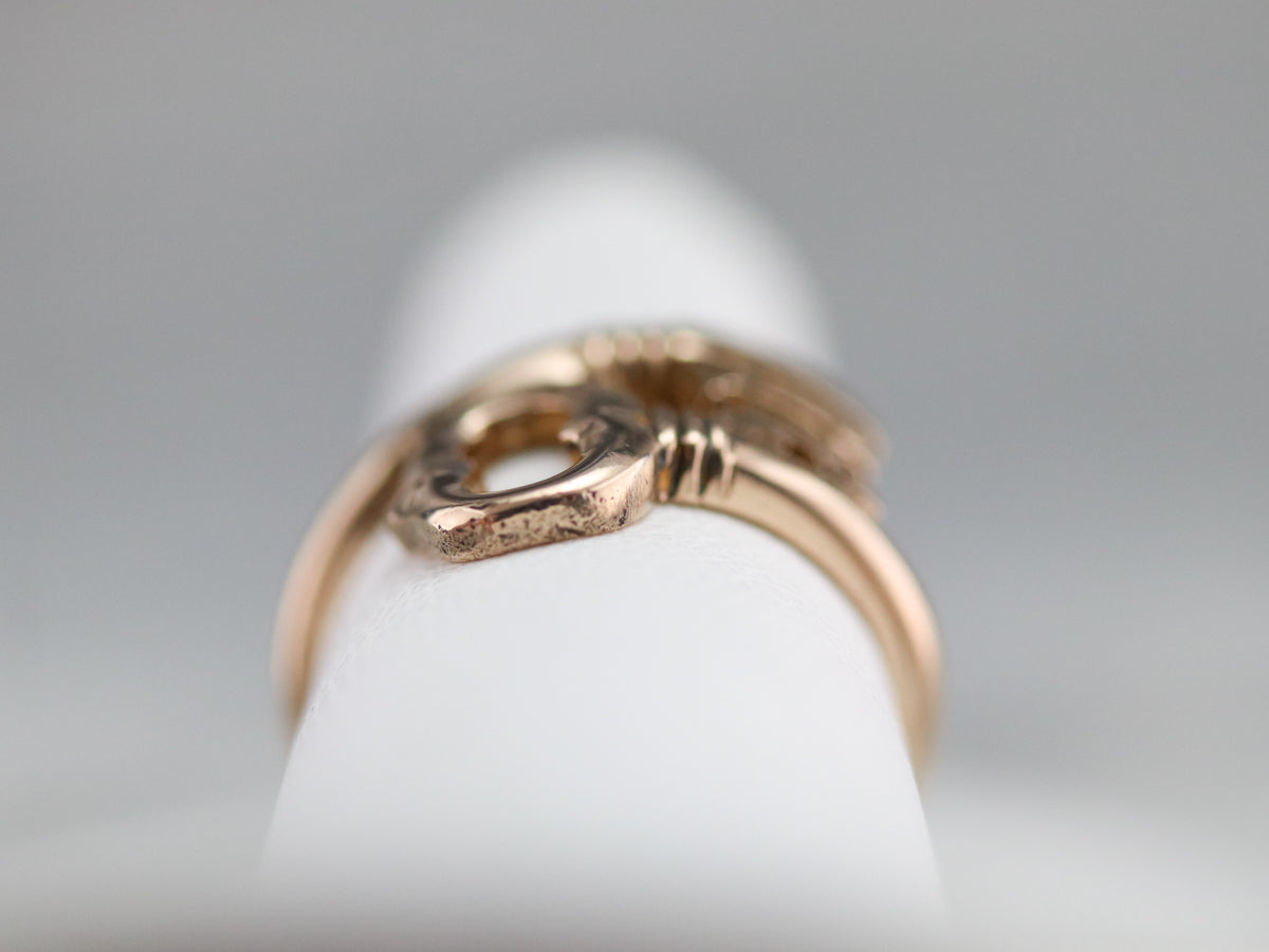 Vintage Kappa Kappa Gamma Sorority Key Ring