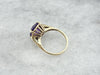 Zambian Amethyst in a Vintage Cocktail Ring