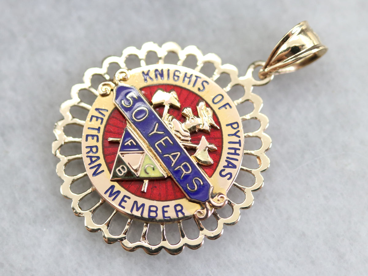 Knights of the Pythias and Bullion Medallion