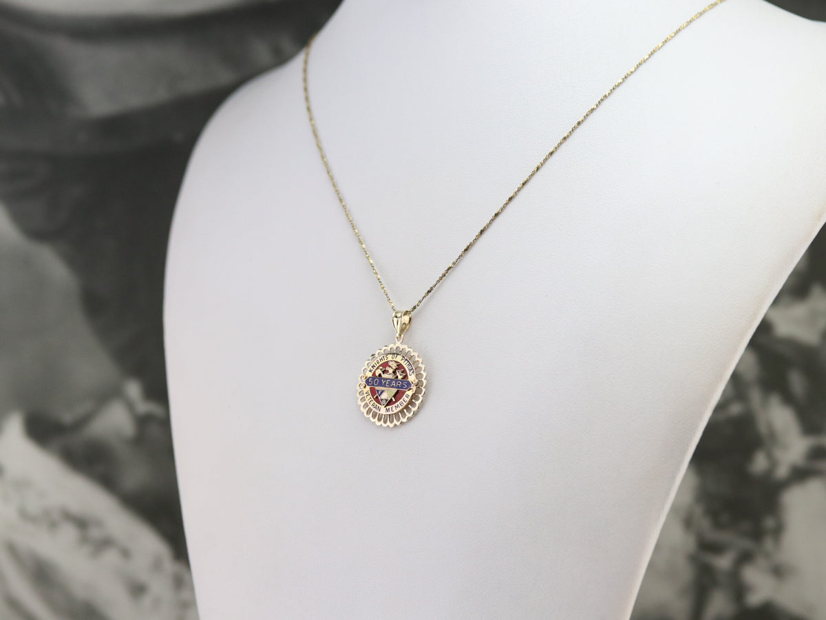 Knights of the Pythias and Bullion Medallion