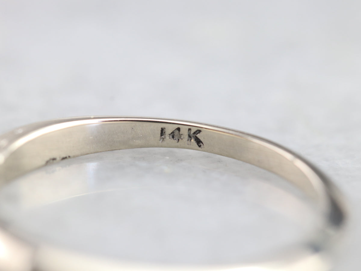 Plain White Gold Guard Band